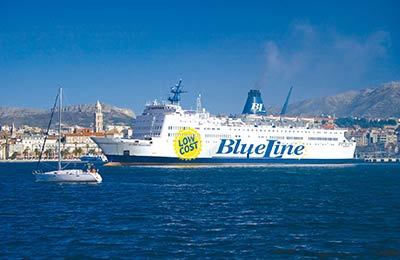 Buchen Sie eine Blue Line Fähre über Aferry.ch