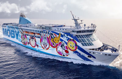 Fast Cruise Ferry - Moby Aki